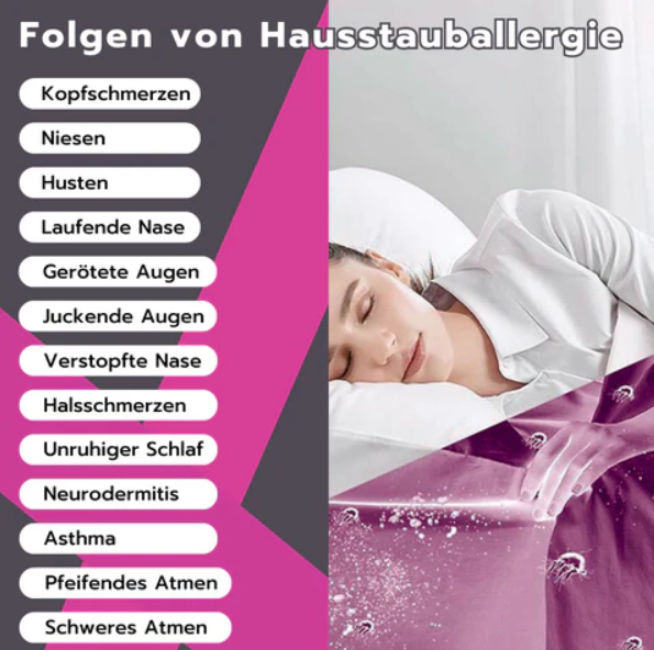 Milbensauger - für ein sauberes Bett (+2 GRATIS Filter)
